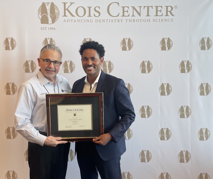 Dr. G at the KOIS Center for advancing dentistry