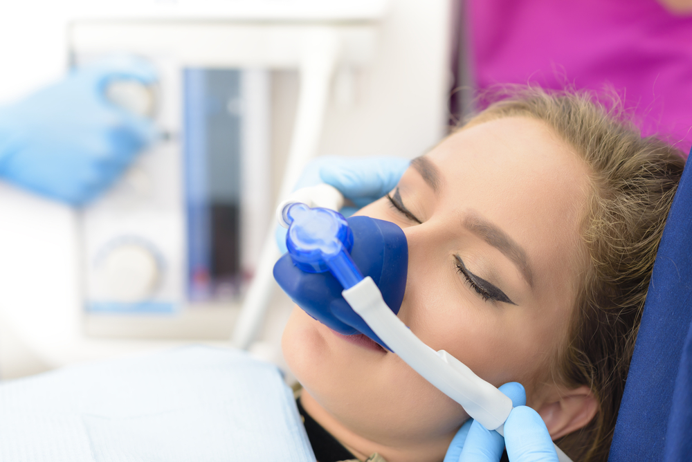 sedation dentistry patient - dentist in Wylie