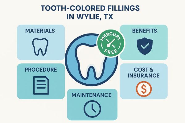 tooth-colored fillings in Wylie, TX